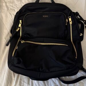 Tumi Montana Backpack with Gold Zippers